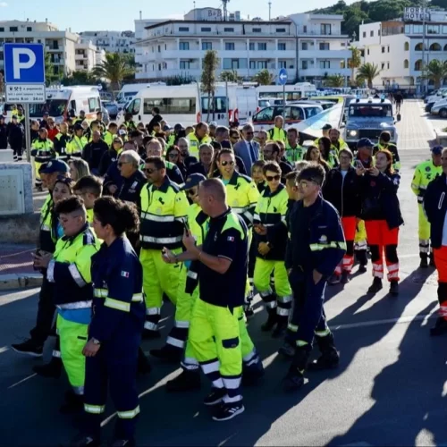 Vieste, al via il 7° Raduno nazionale estivo della  Protezione Civile con la marcia dei 400 volontari da tutta Italia