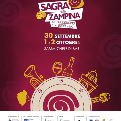 SAMMICHELE, 56^ SAGRA DELLA ZAMPINA, DEL BOCCONCINO E DEL BUON VINO