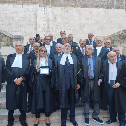 Toghe dOro: lOrdine degli Avvocati di Bari premia 20 avvocati al traguardo dei 50 anni di professione forense