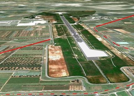 Aeroporto di Grottaglie, lavori in corso: via di rullaggio e ampliamento del piazzale di sosta aeromobili
