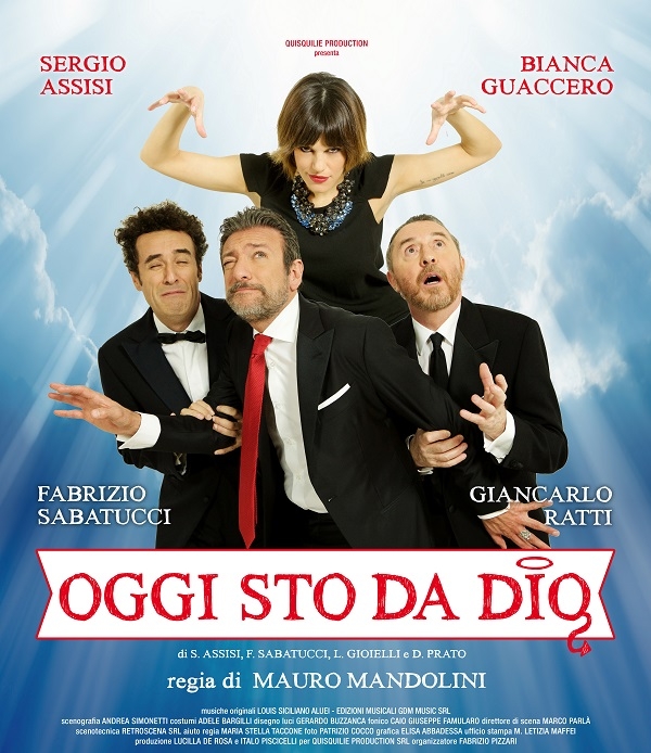 Al Teatroteam Bianca Guaccero con ‘Oggi sto da Dio’