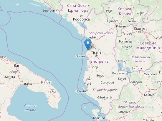 Albania, terremoto di magnitudo 5.0: scossa avvertita anche in Puglia