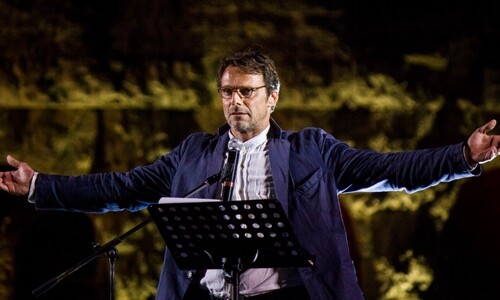 Alessandro Preziosi in ‘Prometeo’ al teatro Palazzo di Bari