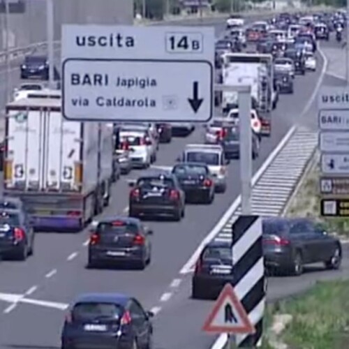 Ancora chiusura svincoli sulla tangenziale di Bari