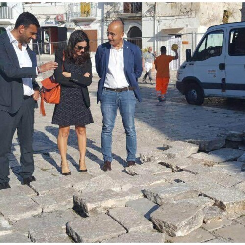Bari, al via la riqualificazione di piazza Federico II di Svevia