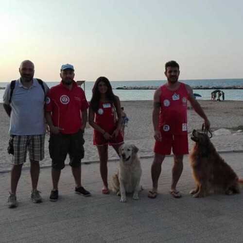 Bari, cani-bagnino salvano due bagnanti sulla spiaggia di Pane e Pomodoro