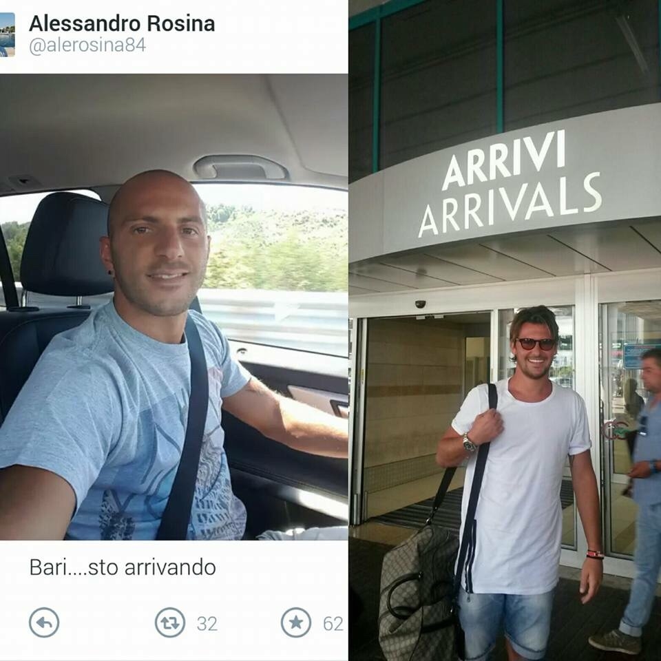 Bari, ecco i tuoi gioielli: Rosina in viaggio verso la Puglia, Maniero arrivato all’aeroporto