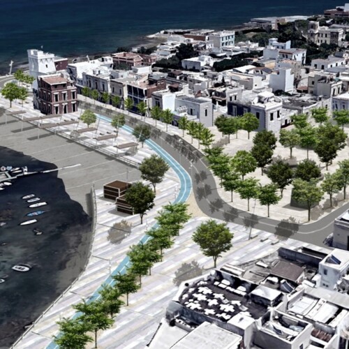 Bari, ecco il progetto del nuovo lungomare di Santo Spirito: aree pedonalizzate e nuova illuminazione