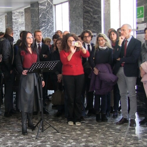 Bari, flash mob degli avvocati contro la violenza sulle donne