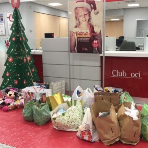 Natale 2018, la Banca Popolare di Bari organizza una raccolta doni a favore delle persone in difficoltà