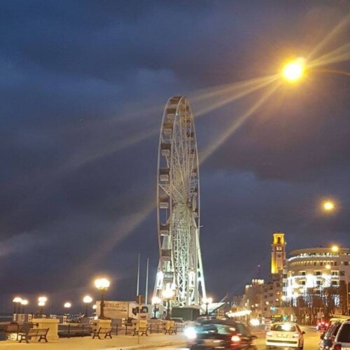 Bari, la ruota panoramica saluta la città dopo sei mesi