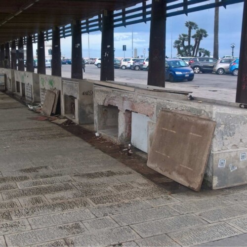 Bari, lunedì al via i lavori di sostituzione dei banconi del pesce sul molo san Nicola