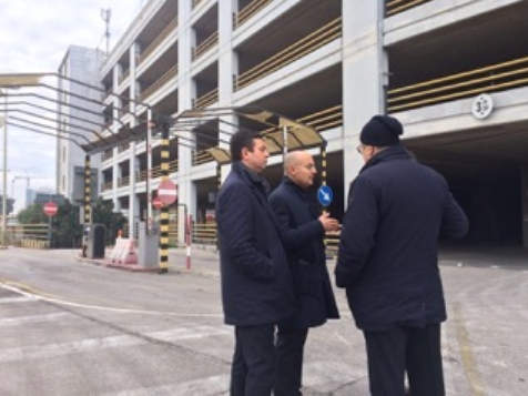Bari, partiti i lavori al Polipark. L’assessore Galasso: ‘Sarà il più grande parcheggio di scambio del Sud Italia’