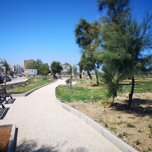 Bari, pronta l’area verde a Sud di Pane e Pomodoro: 600 piante e nuove panchine