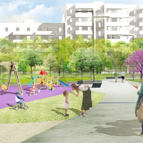Bari, un’oasi verde a Japigia: partono i lavori per la realizzazione del parco urbano (VIDEO)