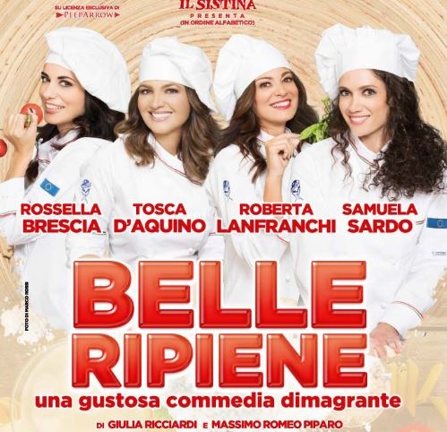 ‘Belle ripiene’, al Teatroteam di Bari arriva lo spettacolo con Rossella Brescia e Tosca D’Aquino