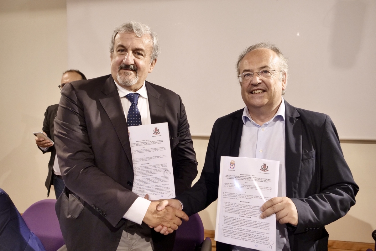 Brindisi, siglato l’accordo per la realizzazione del nuovo Palaeventi