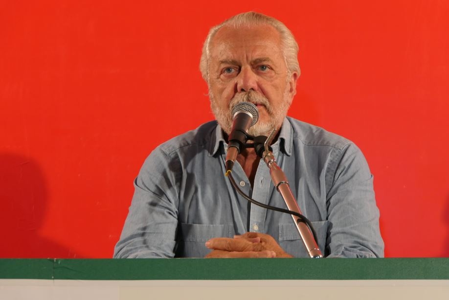 Calcio, Aurelio De Laurentiis: ‘Ho chiesto alla Uefa di disputare le partite di Champions League del Napoli al San Nicola’