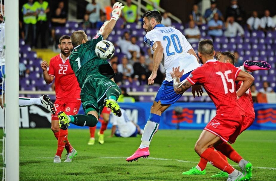 Calcio: l’Italia a fatica contro Malta, decide un gol del salentino Pellè