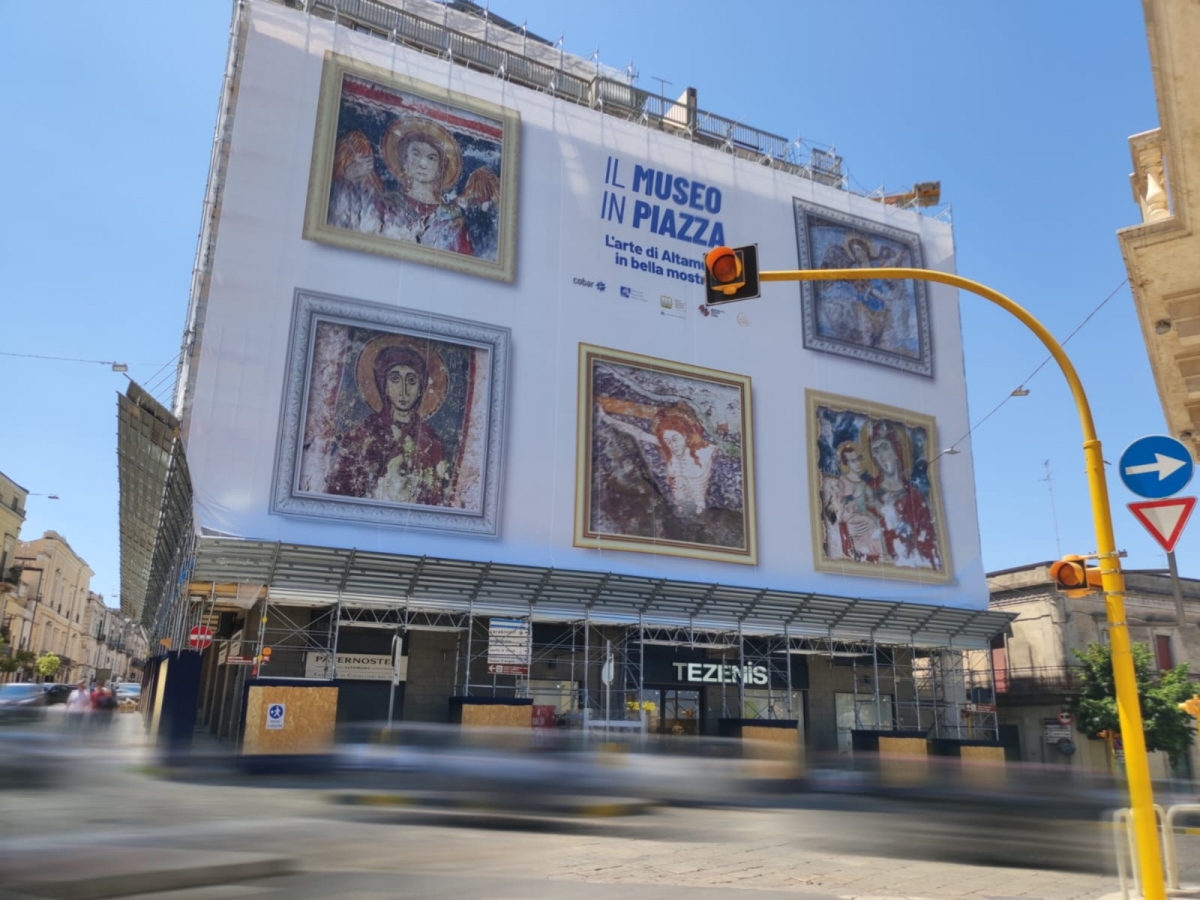 COBAR PRESENTA IL MUSEO IN PIAZZA. L’ARTE DI ALTAMURA IN BELLA MOSTRA