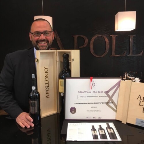 Copertino DOP Divoto 2010 nominato primo vino di Puglia e tra i primi dieci d’Italia