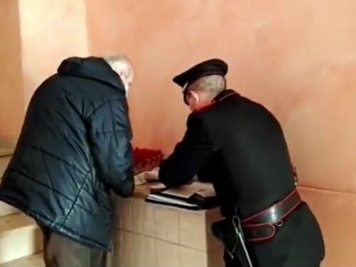 Corato, emergenza Coronavirus: 90enne chiama i carabinieri per farsi consegnare la pensione