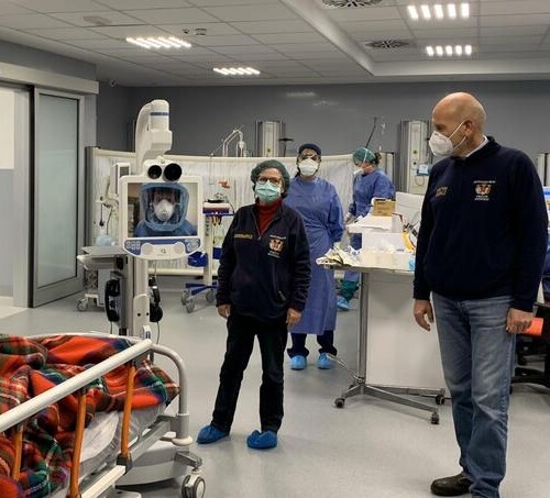 Coronavirus, al Policlinico di Bari arrivano due robot per monitorare le condizioni dei pazienti