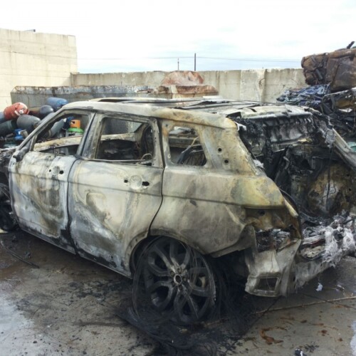 Crispiano: incendiata l’auto del consigliere regionale Renato Perrini