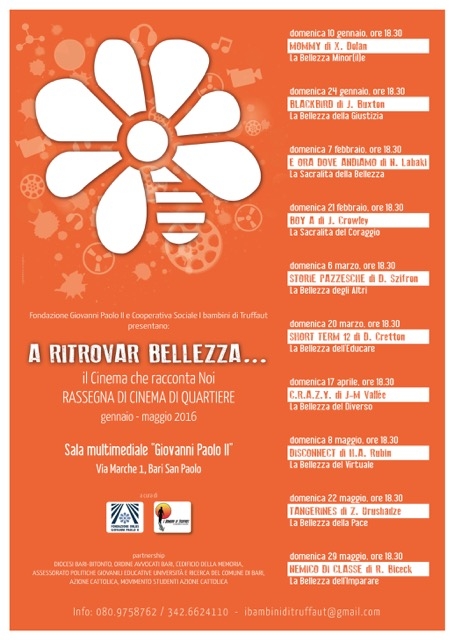 A Bari la prima Rassegna di Cinema di Quartiere ‘A ritrovar Bellezza’