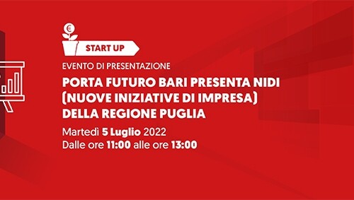 DOMANI A PORTAFUTURO BARI LA PRESENTAZIONE DEL NUOVO BANDO REGIONALE NIDI