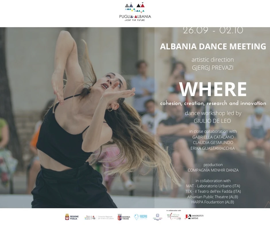 PUGLIA – ALBANIA, JOINT FOR FUTURE TIRANA EUROPEAN YOUTH CAPITAL 2022