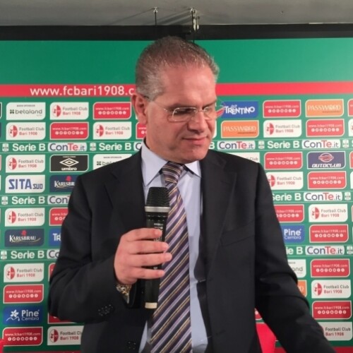 Fc Bari, Giancaspro: ‘Ogni gara deve essere una finale. Stadio? La prossima settimana ci saranno novità’