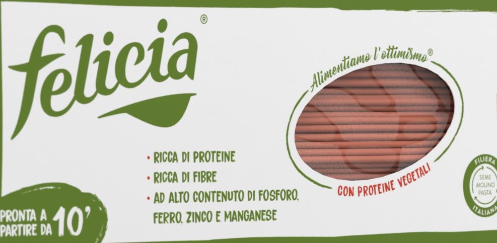 Felicia, azienda pugliese presenta nuovo packaging system e amplia la sua gamma di pasta healthy