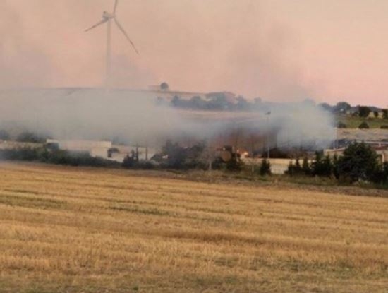Foggia, incendio nella discarica di Deliceto: forse è di natura dolosa
