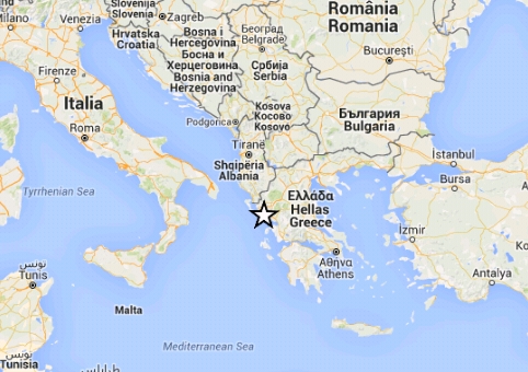 Forte scossa di terremoto registrata sulla costa ionica della Grecia e avvertita anche in Salento