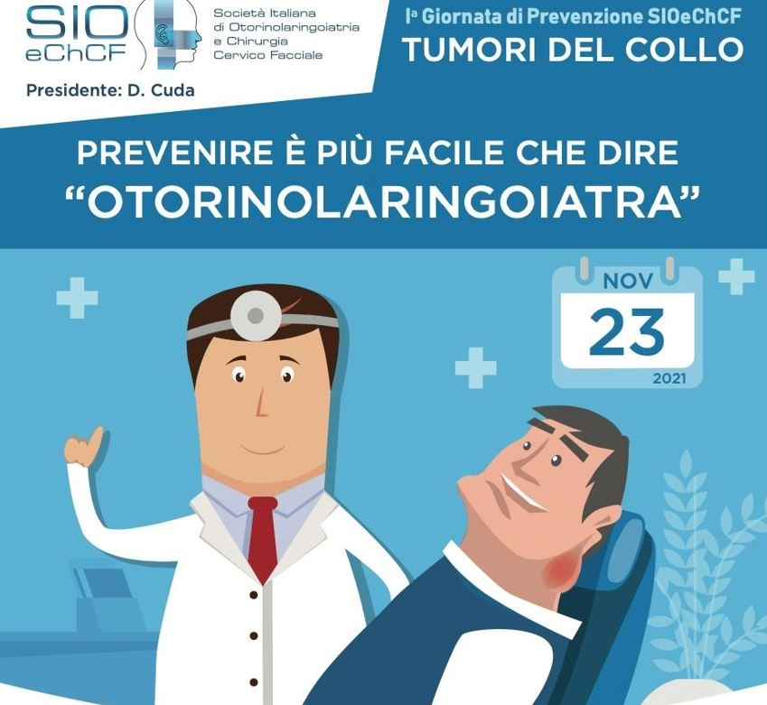 ‘Giornata di prevenzione dei tumori del collo’, stand informativo nell’ospedale Dimiccoli di Barletta