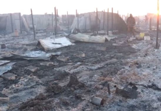 Incendio nel Ghetto di Rignano Garganico, 50 baracche distrutte