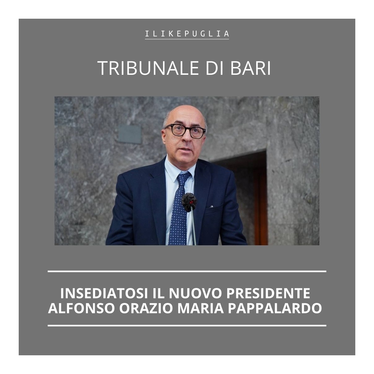Insediamento del nuovo Presidente del tribunale di Bari