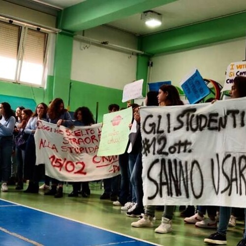 Intimidazioni a studentessa di S. Giovanni Rotondo, Olivieri (Cgil): ‘Nei ragazzi sani anticorpi democratici’