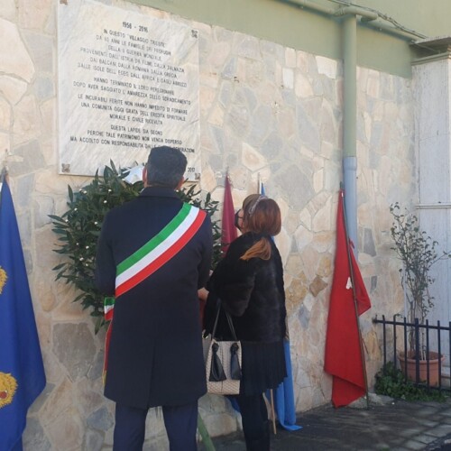 Martiri delle Foibe, a Bari la cerimonia commemorativa nel villaggio Trieste