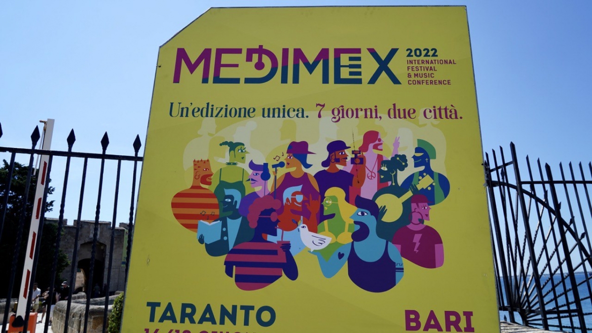 Medimex 2022: prima tappa a Taranto