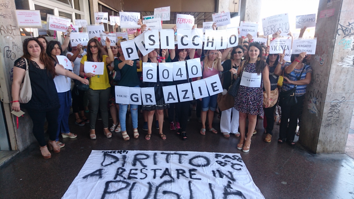#nastrinirossi , i docenti pugliesi incontrano il presidente della Regione Michele Emiliano