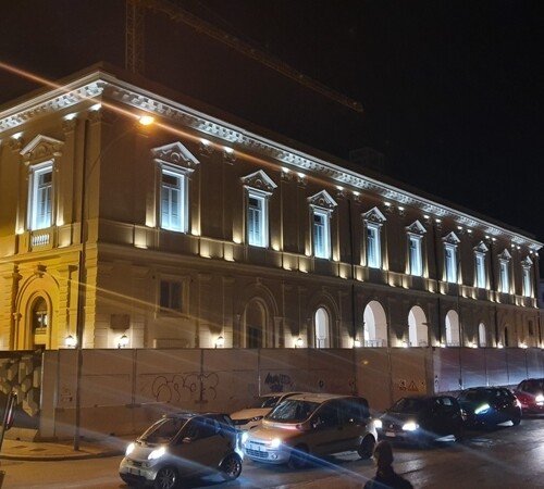 Natale a Bari, si accendono le luci sull’ex Mercato del Pesce
