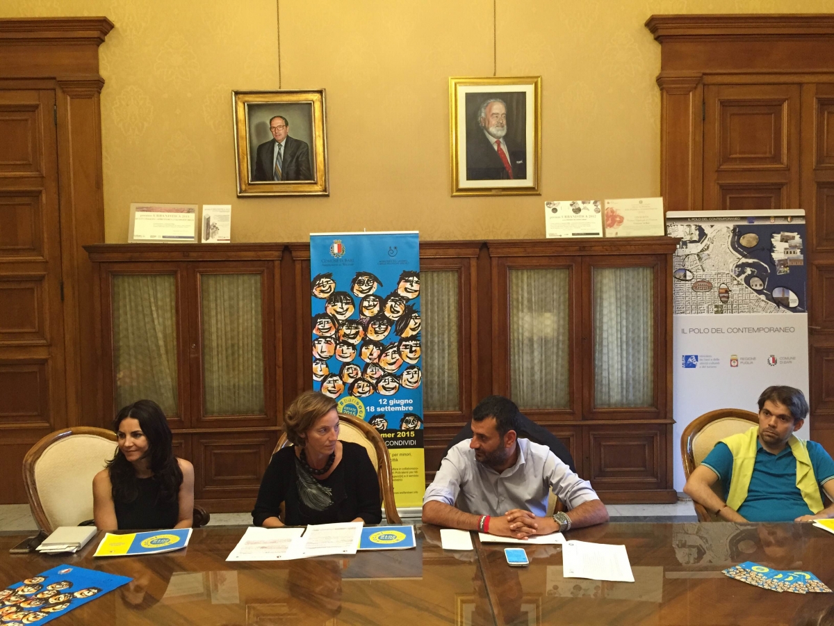 Parte ‘Bari social summer’: appuntamenti per bambini e genitori in tutti i quartieri della città