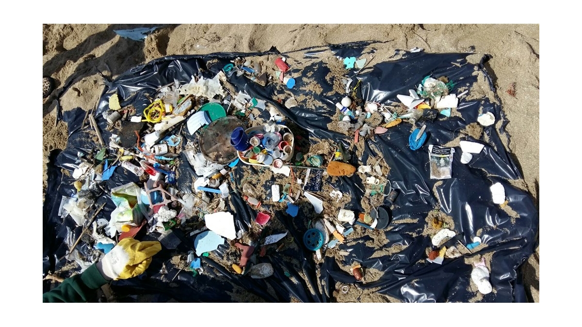 Plastiche nel mare e sui litorali pugliesi, Legambiente: ‘In media 500 rifiuti ritrovati ogni 100 metri di spiaggia’