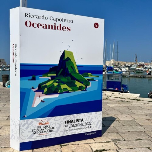 “Premio Fondazione Megamark – Incontri di Dialoghi”: il porto di Trani ospita  i ‘Megalibri’ dei cinque romanzi finalisti