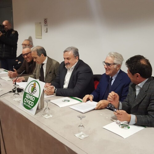 Puglia, Emiliano alla presentazione del movimento Senso Civico: ‘Nasce grande alleanza contro salvinismo’