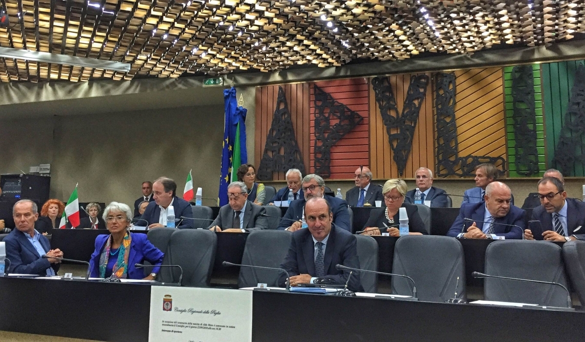 Puglia, il consiglio regionale approva il bilancio 2017