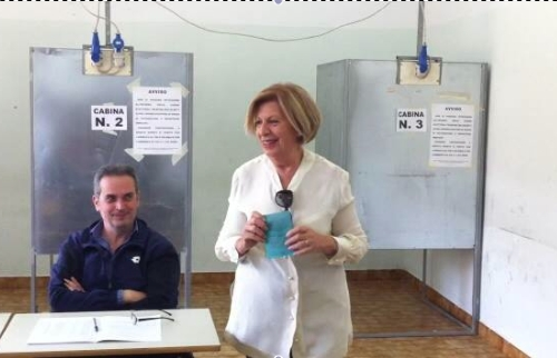 #regionali2015 Adriana #Poli Bortone: ‘Io ho votato, fatelo anche voi’