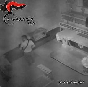 Ruba oggetti sacri in una chiesa, 29enne incastrato dalle immagini di videosorveglianza